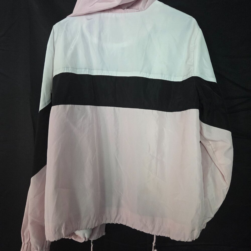 New Look Supreme Windbreaker Pink And White Size XL - Picture 6 of 8